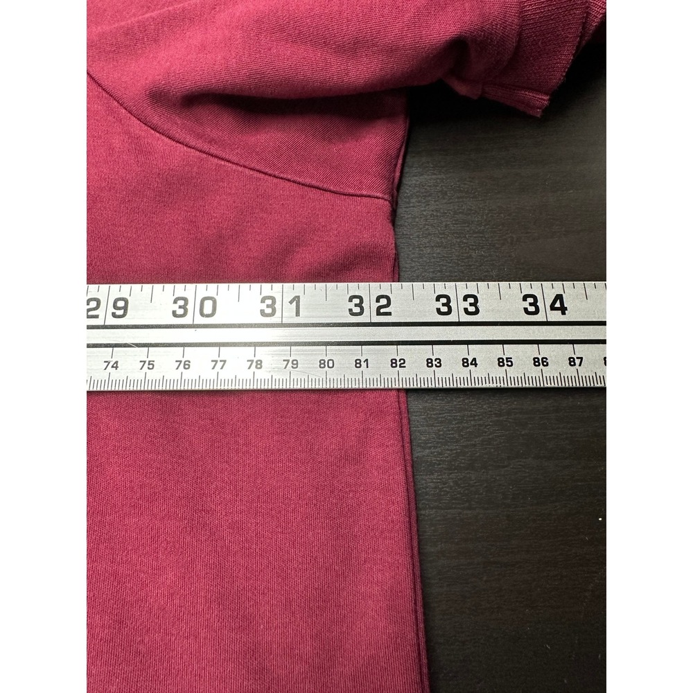 Polo Ralph Lauren Polo Shirt Mens 5XB Wine Short Sleeve Cotton Jersey Logo - Picture 6 of 6